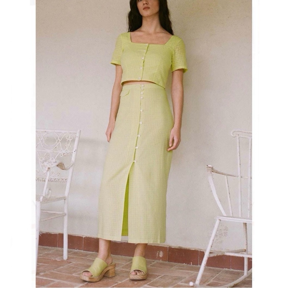 Paloma Wool Lalonde skirt in green